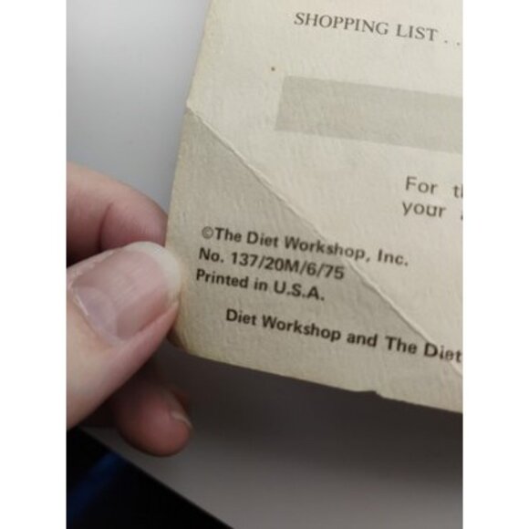 More Recipes 3 From The Kitchen Of The Diet Workshop Cookbook 1977 Paperback - Picture 12 of 15